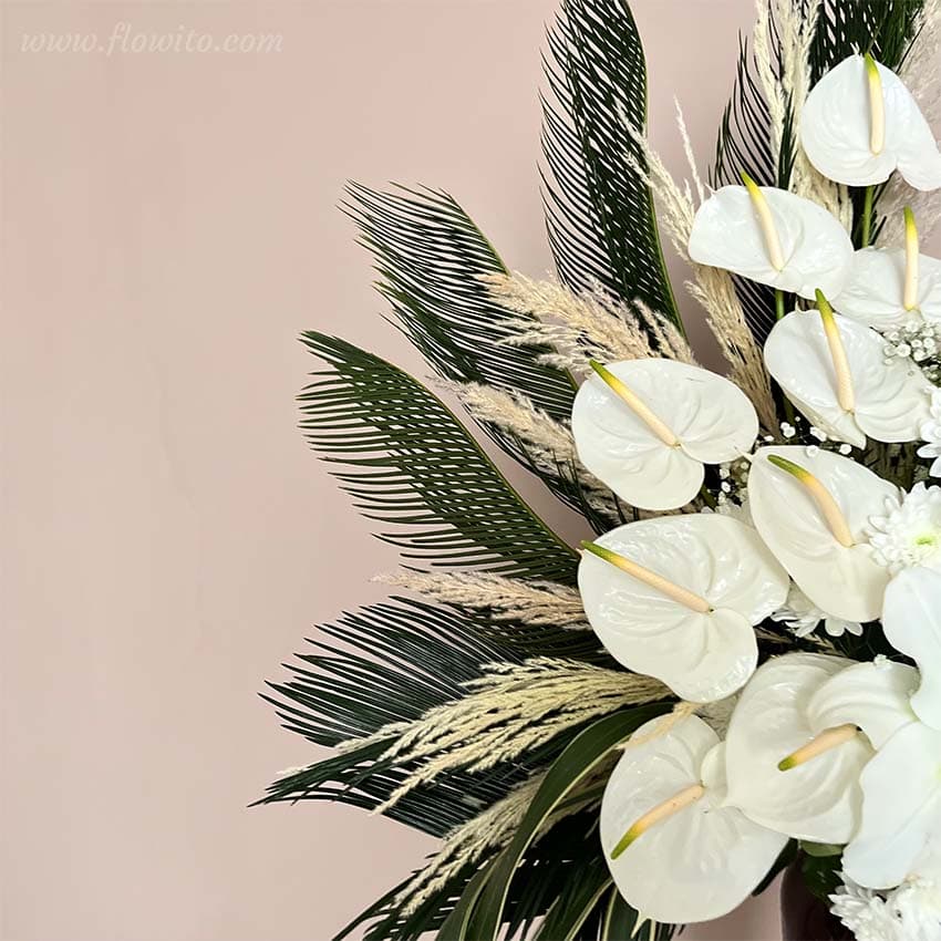 جام گل شیشه ای کد 56 — تصویر ۳