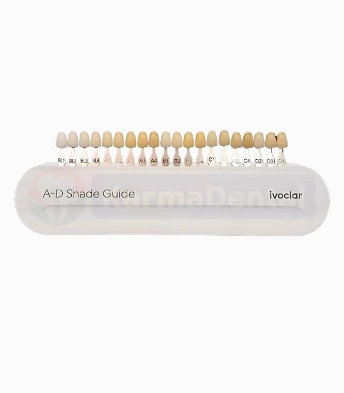 کیت کامل نمونه رنگ ایوکلار A-D به همراه رنگ های IPS Natural Die Material — تصویر ۲