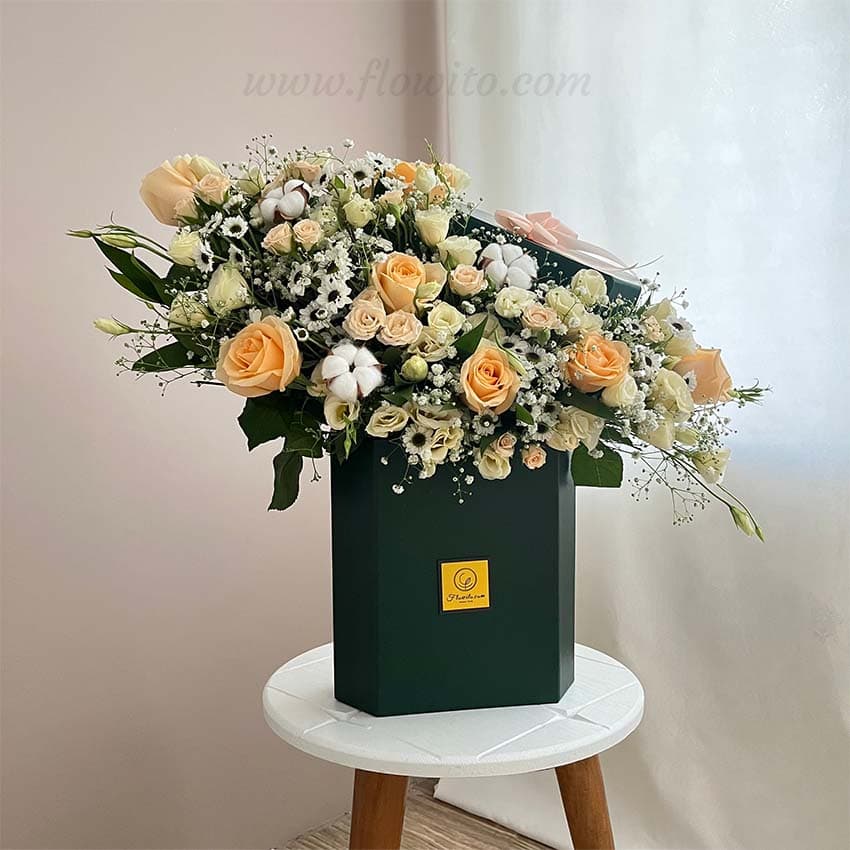 باکس گل هدیه کد 23 — تصویر ۳