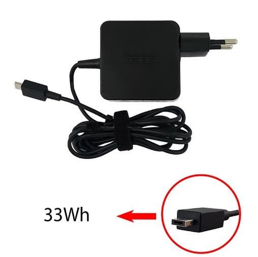 آداپتور لپ تاپ ایسوس 19V 1.75A مربعی برای ASUS Mini E202 با کیفیت عالی