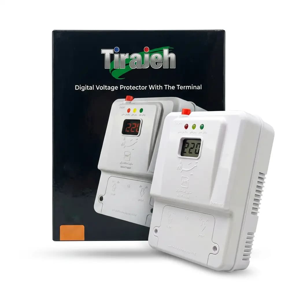 محافظ D8000 ولتاژ دیجیتال ترمینالی تیراژه