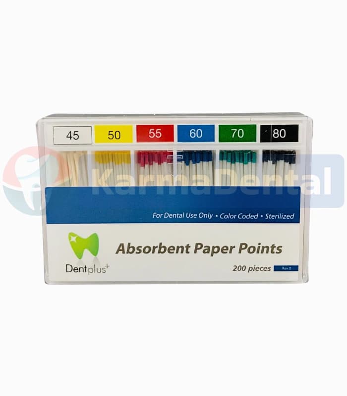 کن کاغذی 2 درصد دنت پلاس – DentPlus Paper Point