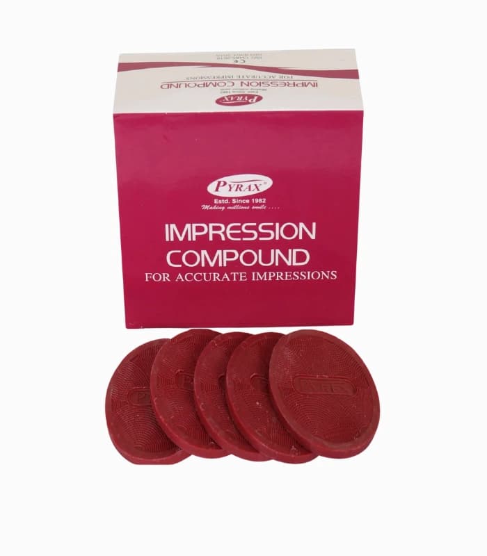 استنس قالبگیری تخت قرمز پیراکس – Pyrax Impression Compound Red