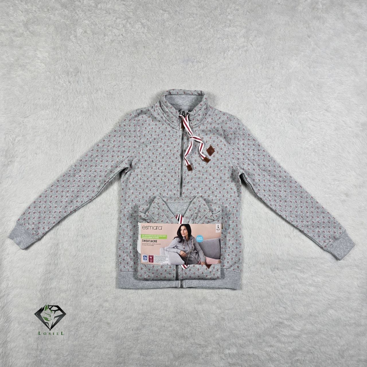 سویشرت توکرکی زنانه برند اسمارا کد W407