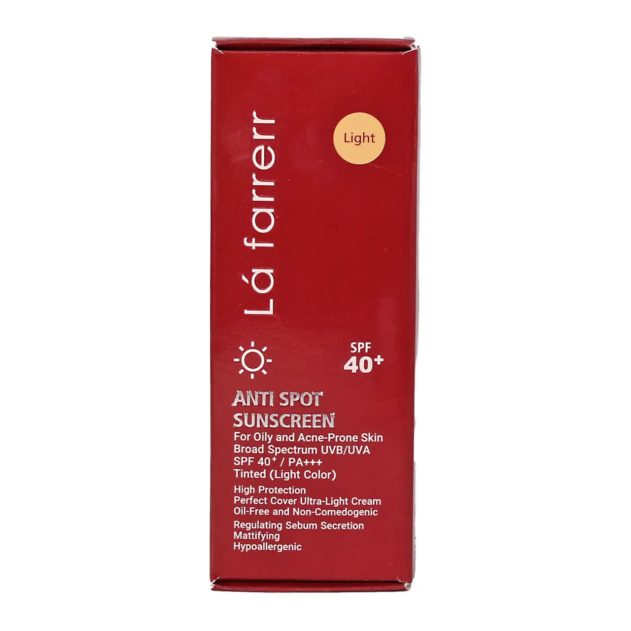 کرم ضد آفتاب رنگی SPF40 لافارر