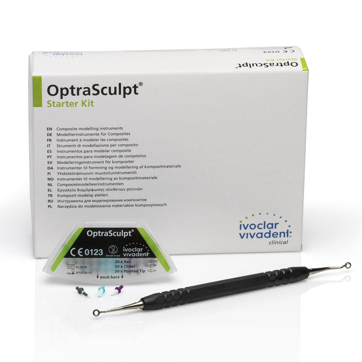 قلم اپترا اسکالپ ایوکلار OptraSculpt Ivoclar vivaDent — تصویر ۲