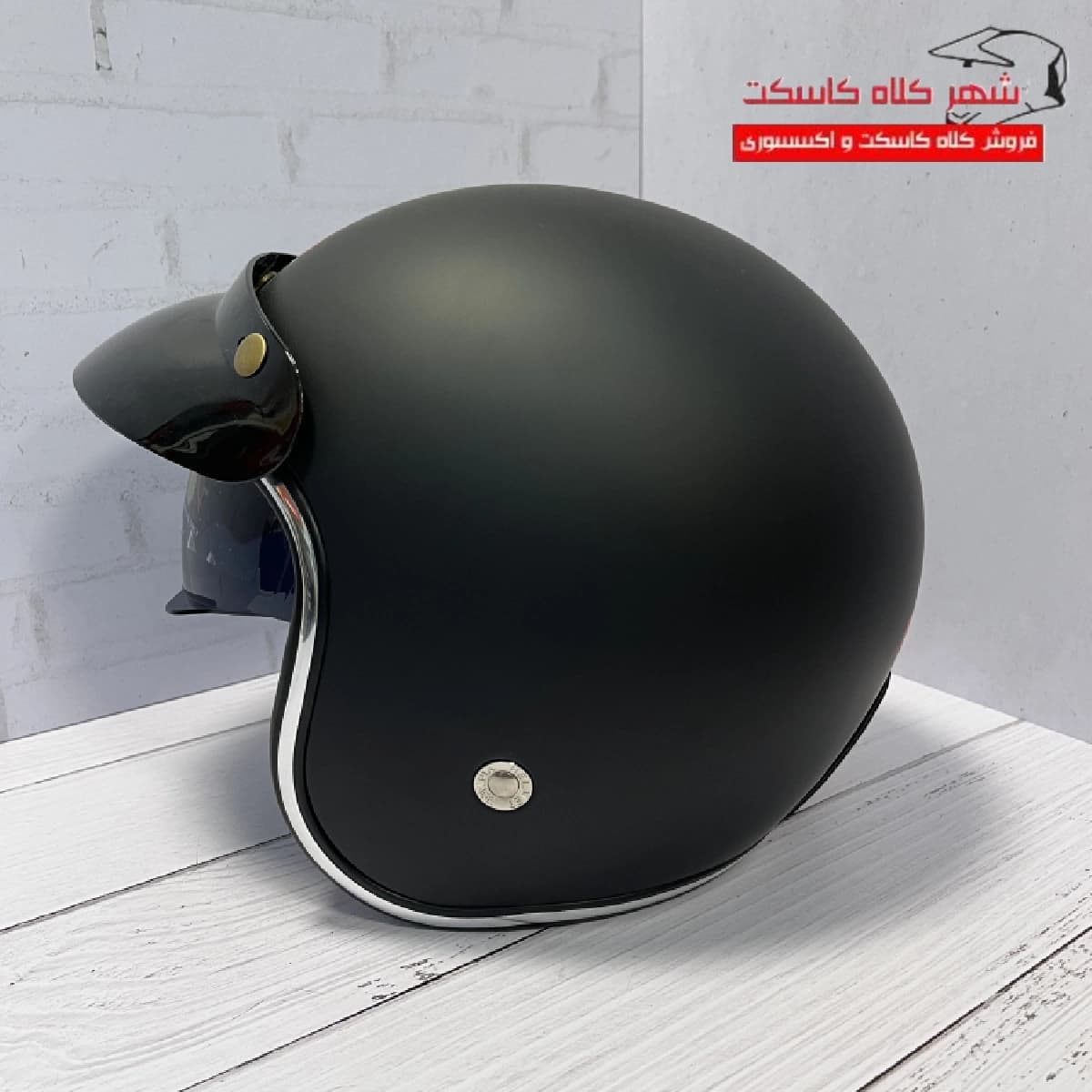 کلاه کاسکت ردلاین وسپایی کد 963 طرح ساده — تصویر ۲
