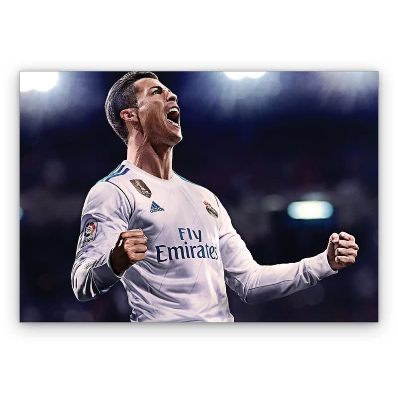 تابلو شاسی گالری دیکوماس طرح کریستیانو رونالدو کد CR7 DMS-T132 — تصویر ۲