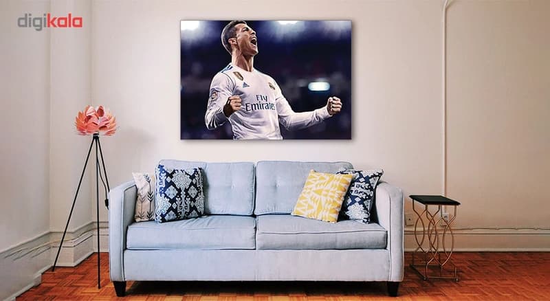 تابلو شاسی گالری دیکوماس طرح کریستیانو رونالدو کد CR7 DMS-T132 — تصویر ۵