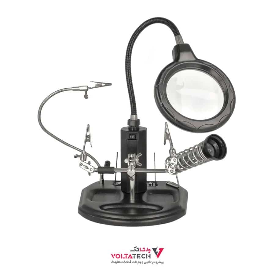 گیره مونتاژ ذره بین دار TE-802 — تصویر ۲