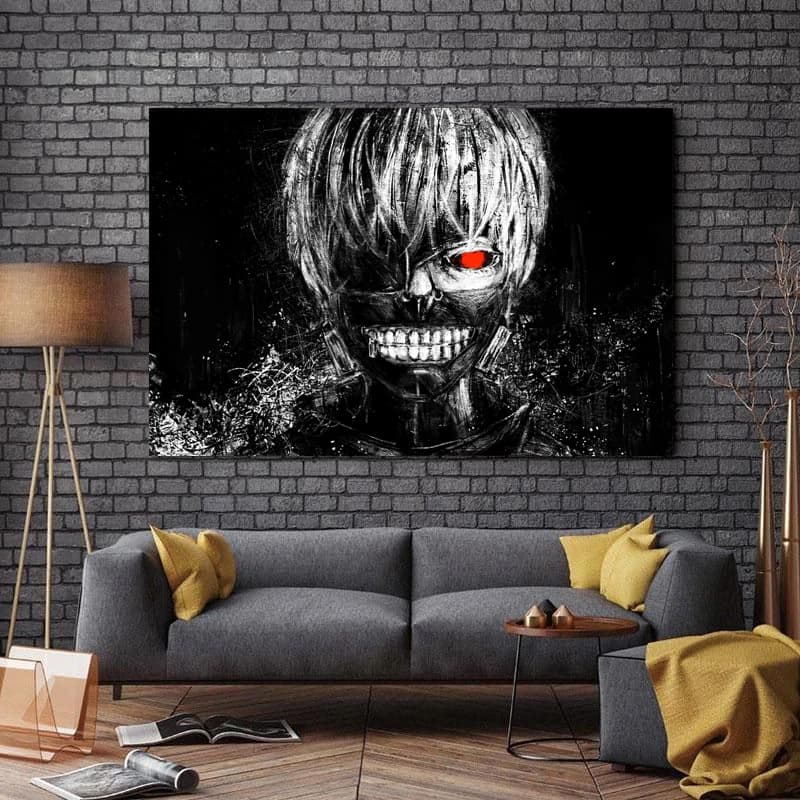تابلو شاسی طرح انیمه مدل Tokyo Ghoul کد 902 — تصویر ۲