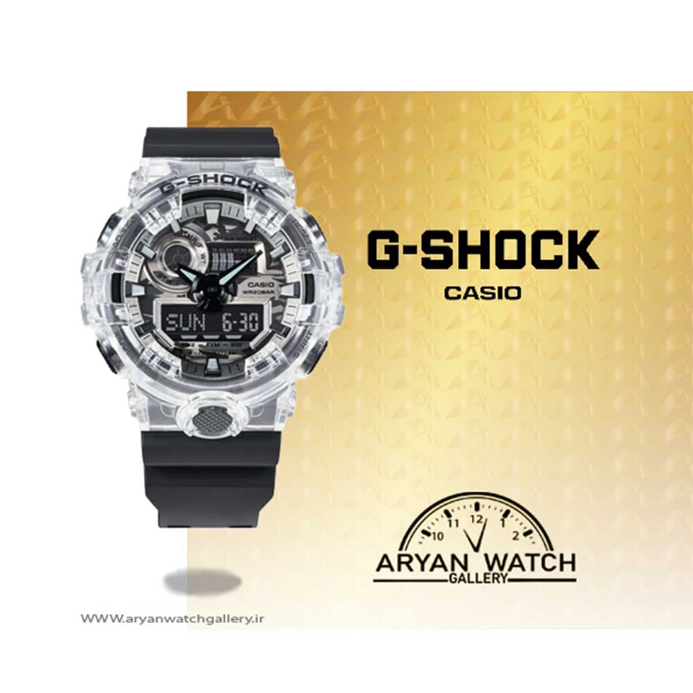 ساعت مچی مردانه | کاسیو جی شاک CASIO G-SHOCK GA-700SKC-1ADR — تصویر ۲