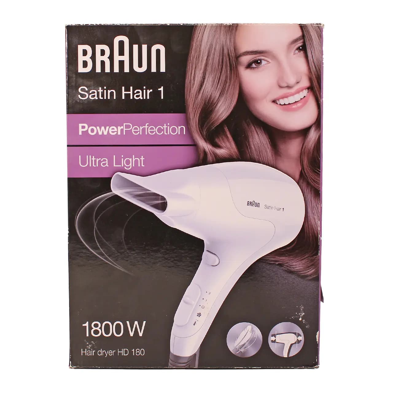 سشوار مدل HD180 براون 1800 وات