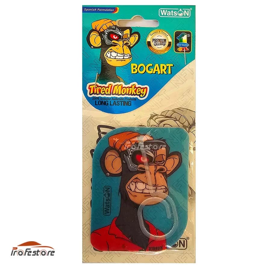 خوشبو کننده کارتی میمون خسته مدل Bogart — تصویر ۲