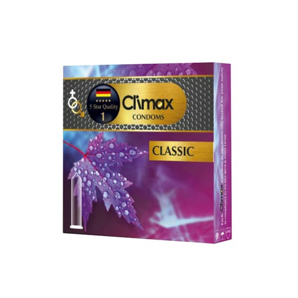 کاندوم مدل CLASSIC کلایمکس 3عددی