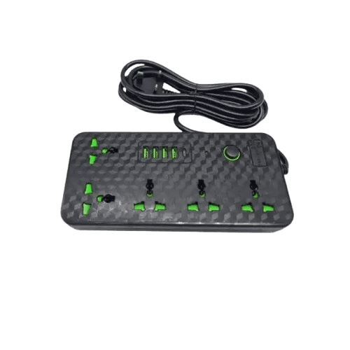 شارژر USB و چند راهی برق HG مدل HG-155-C