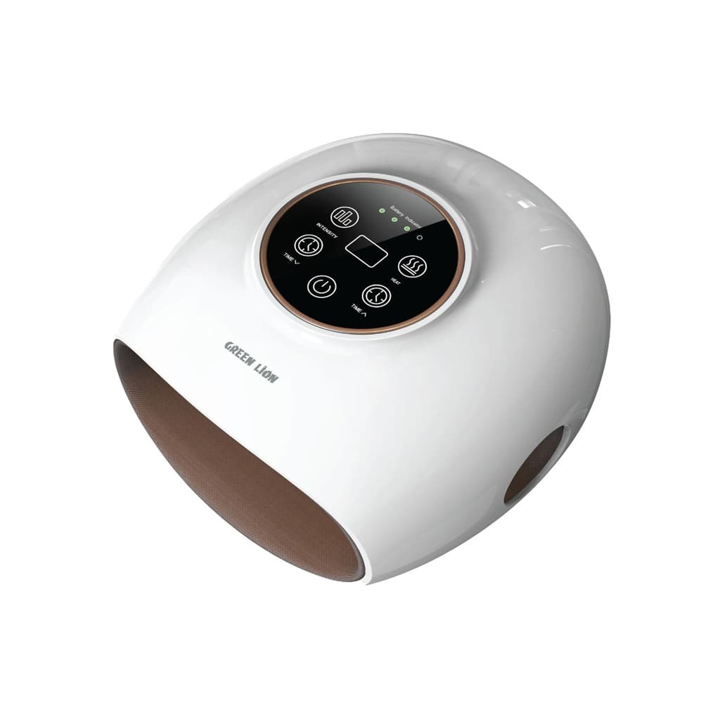 ماساژور دست گرین لاین مدل Mini Hand Massager GNMNIHMSGWH | 4 شدت، گرمایش 45 درجه و 5 ساعت کارکرد