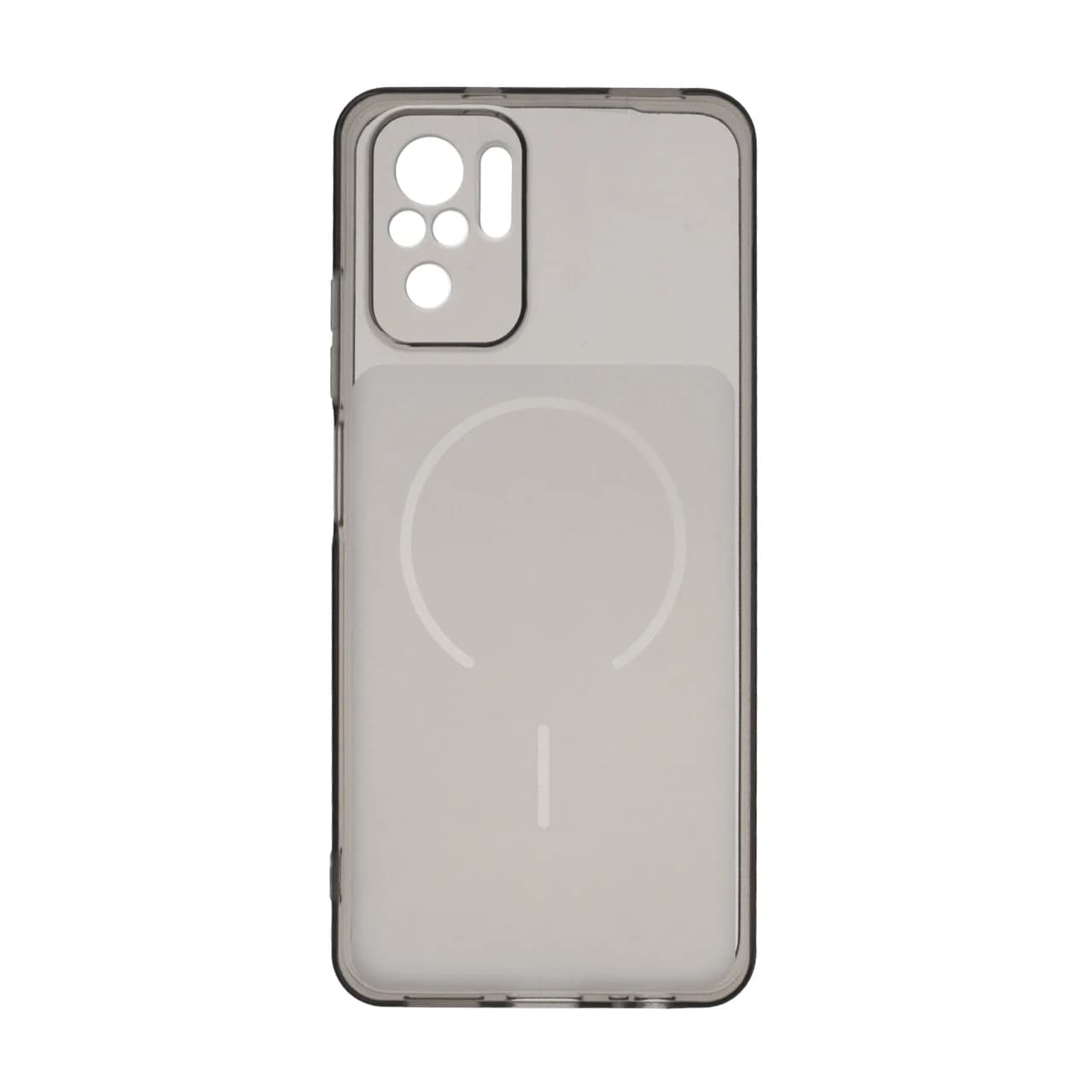 قاب ژله ای شفاف مستطیلی طرح مگ سیف محافظ لنزدار Xiaomi Redmi Note 10 4G / Redmi Note 10S / Poco M5S — تصویر ۲