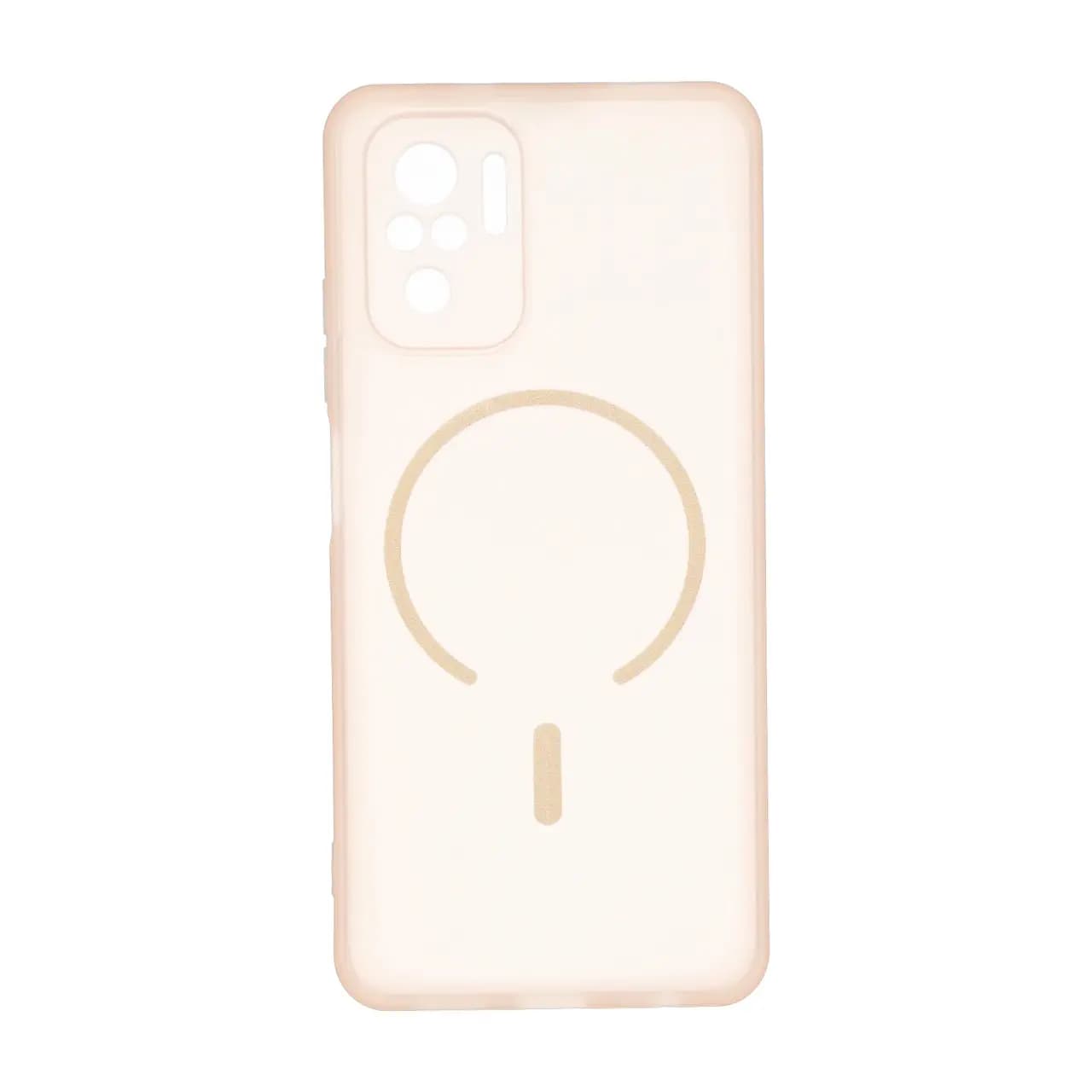 قاب ژله ای مات طرح مگ سیف Power محافظ لنزدار Xiaomi Redmi Note 10 4G / Redmi Note 10S / Poco M5S – نسکافه ای