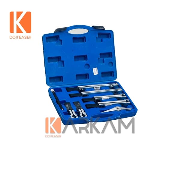 کيت بلبرينگ کش کشابی هشت عددی پايه فولادی کارکم
