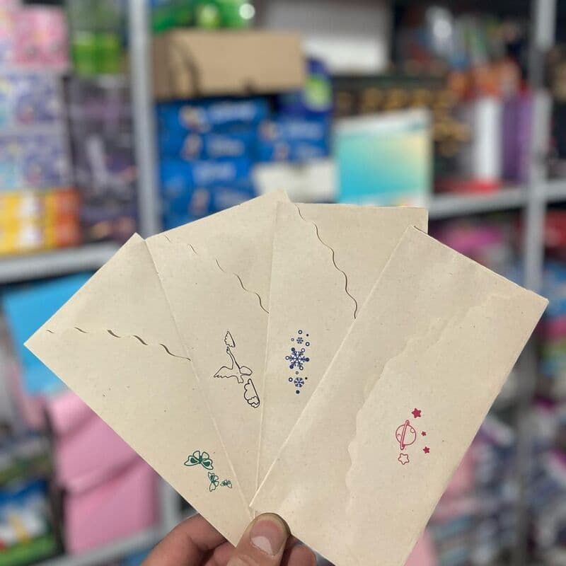 پاکت پول کرافت فانتزی(بسته 10 عددی)