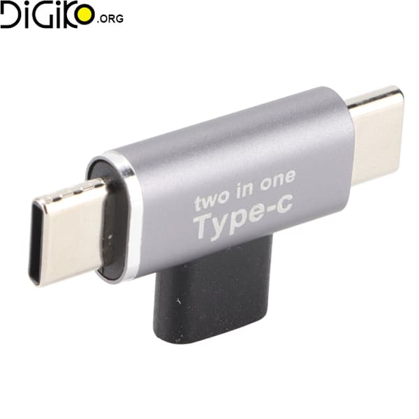 تبدیل 1 به 2 پورت تایپ سی MINI TECH