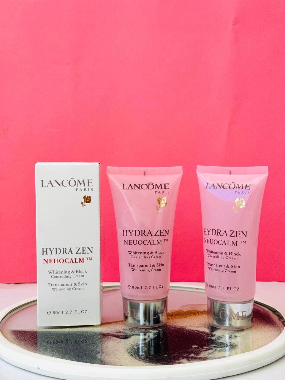 کرم سفید کننده و روشن کننده پوست لانکوم LANCOME HYDRA ZEN حجم 80 میلی لیتر — تصویر ۷
