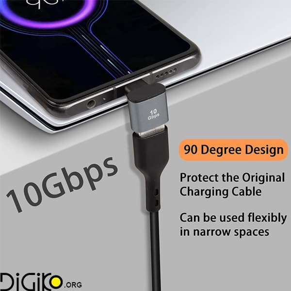 تبدیل OTGتایپ سی USB3.0مارک MINI TECH — تصویر ۵