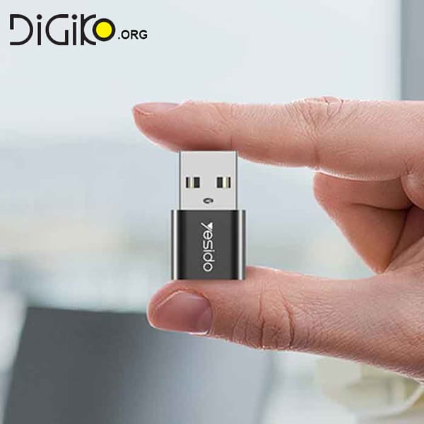 مبدل Type-C به USB OTG یسیدو YESIDO GS09 — تصویر ۳