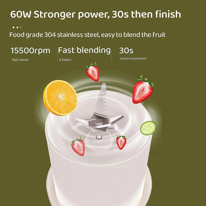 شیکر قابل حمل Fresh Juice مدل Y03 — تصویر ۳