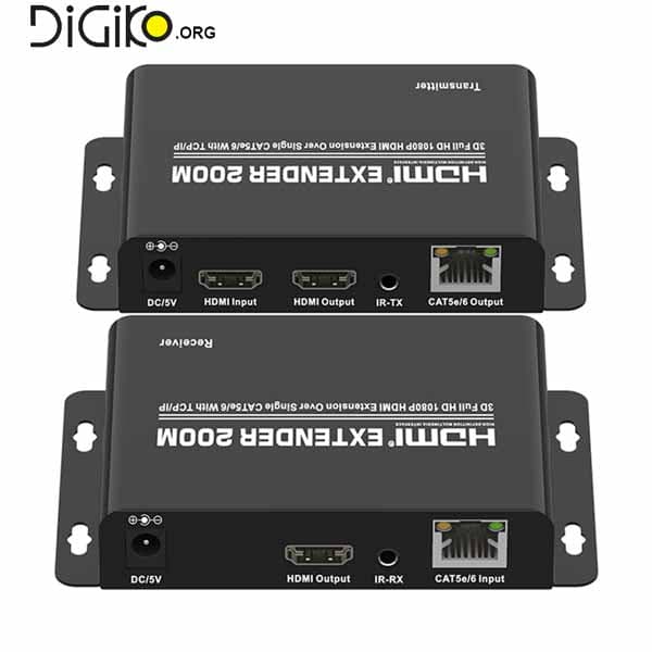انتقال HDMI تا 200 متر تی سی تی