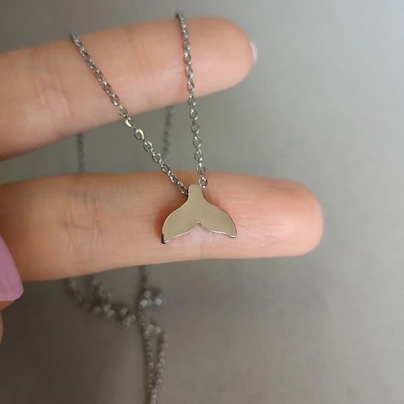 گردنبند مدل دم وال سه بعدی — تصویر ۵