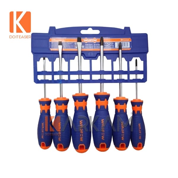 پيچگوشتی 6 عددی با دسته ضد روغن WSS1206 وادفو