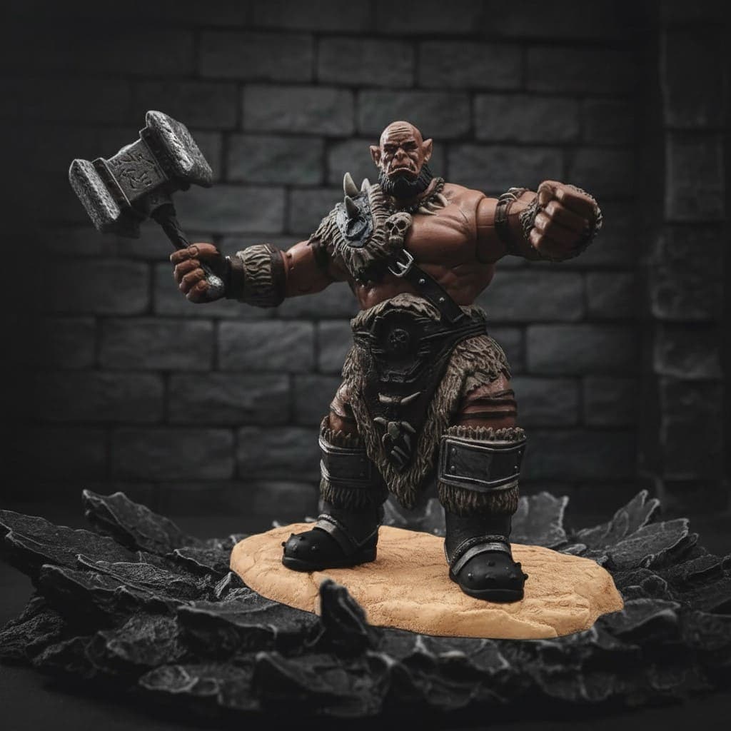 اکشن فیگور ترال ورلد اف وارکرفت Warcraft action figure