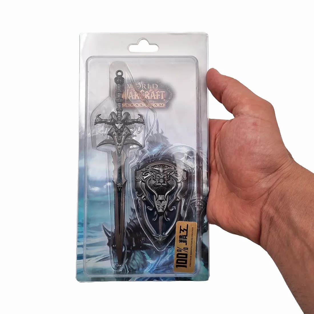 ماکت شمشیر و سپر آلیانس ورلد آف وارکرفت World of Warcraft Alliance — تصویر ۴
