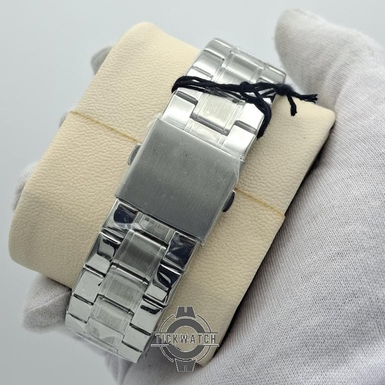 ساعت مچی مردانه فروچی Ferrucci ایتالیا مدل DUAL TIME با موتور ژاپن و بند استیل ضد زنگ — تصویر ۸