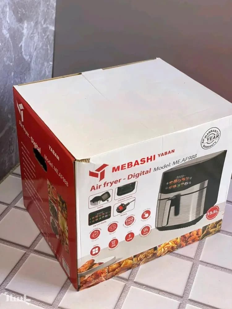 سرخ کن مباشی مدل AF988 ظرفیت ۱۳.۵ لیتر بدون روغن