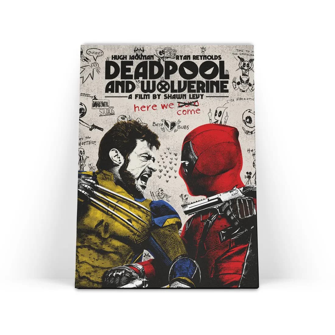 تابلو شاسی ددپول و ولورین Deadpool and Wolverine
