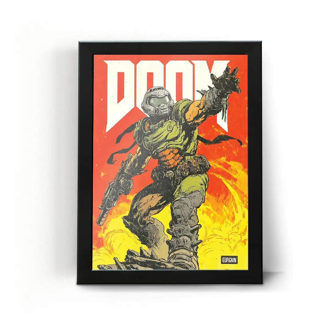 تابلو قاب دووم طرح 14 Doom