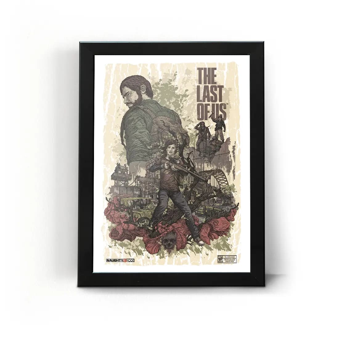 تابلو قاب آخرین بازمانده از ما The Last Of Us 54