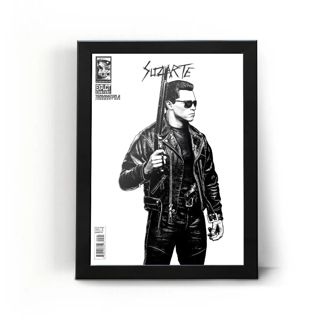 تابلو قاب نابودگر Terminator طرح 9