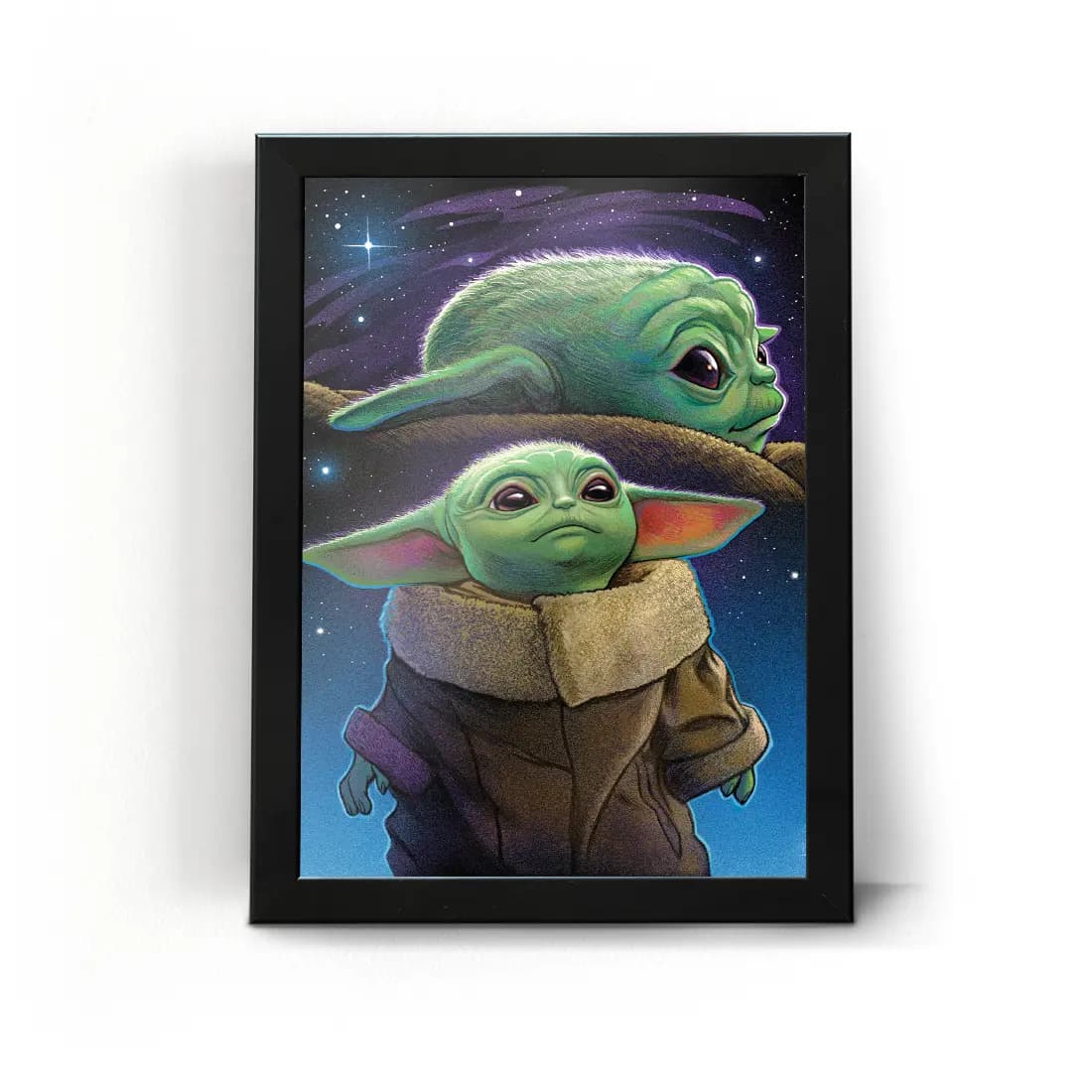 تابلو قاب بیبی یودا Baby Yoda