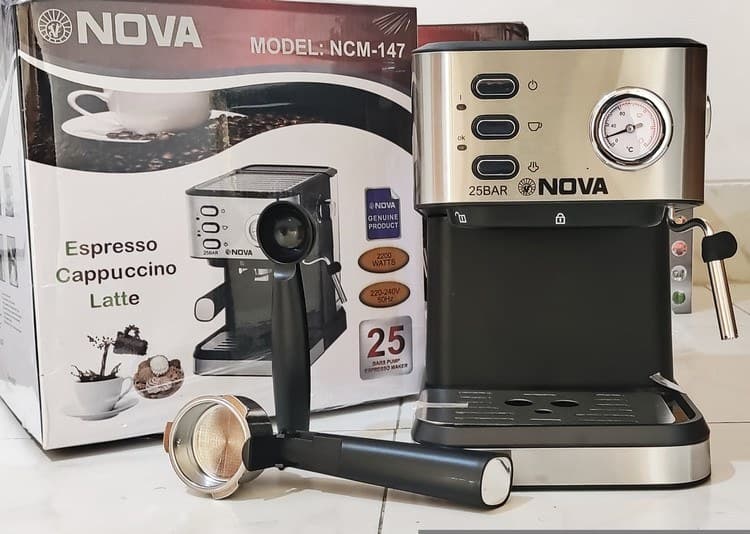 اسپرسو ساز نوا مدل NCM-147 اصلی NOVA