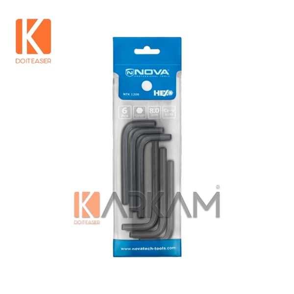 آچار آلن 5 میلیمتر کوتاه NTK 1205 نوا