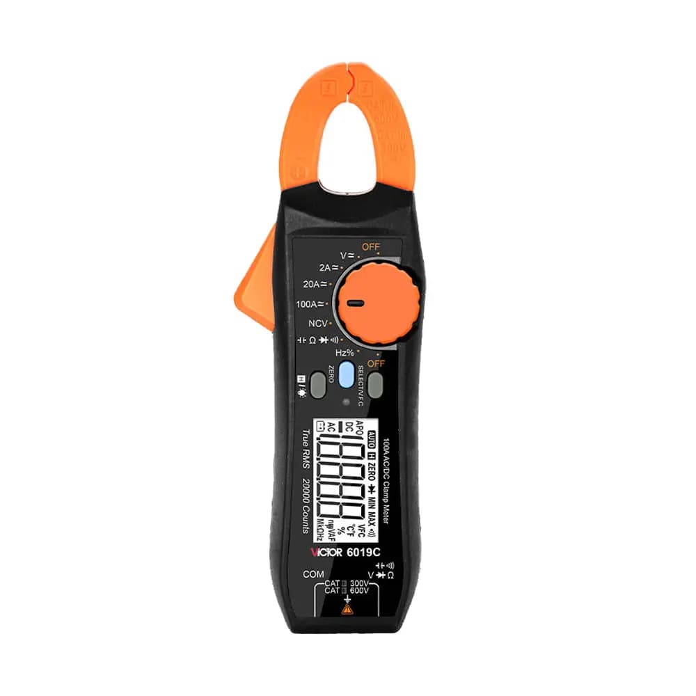 آمپرمتر بسیار دقیق 100A AC/DC ویکتور 6019C