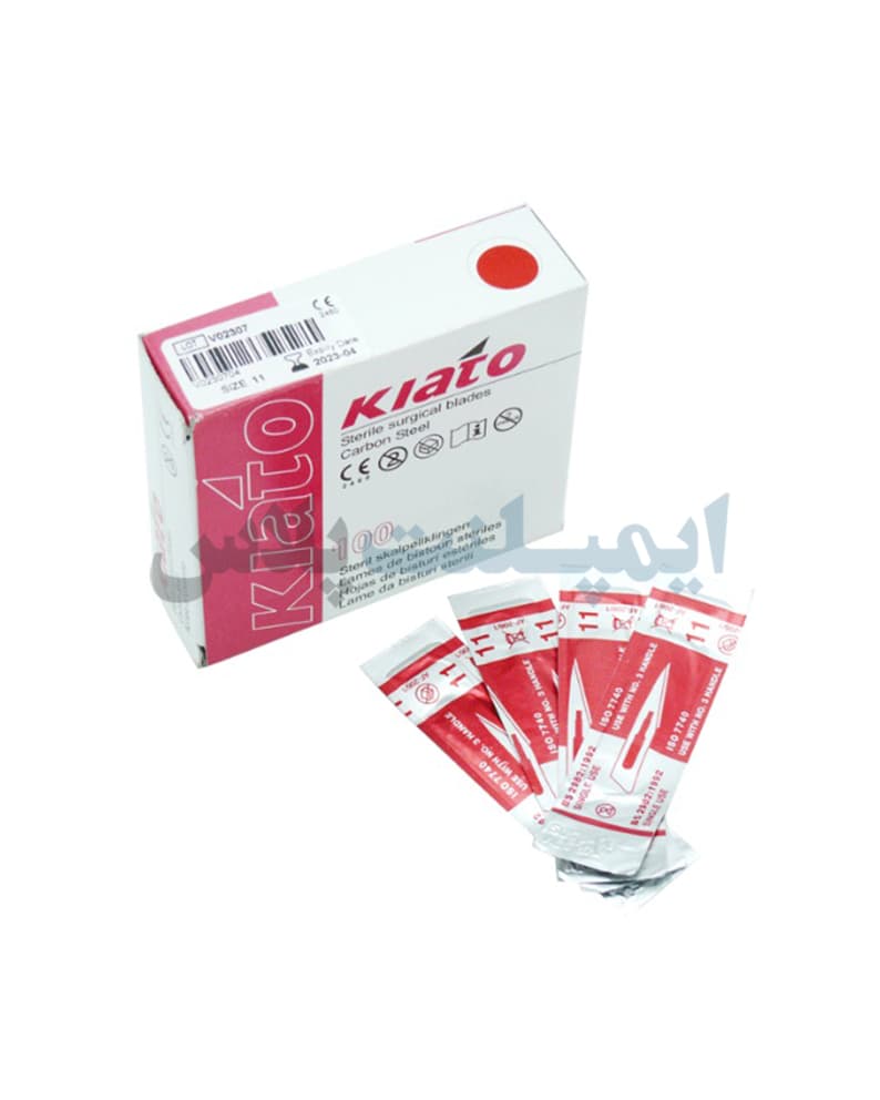 تیغ بیستوری سایز 15c برند کیاتو – Kiato