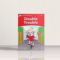 کتاب Dolphin Readers 2 Double Trouble | کتاب داستان زبان اصلی دلفین ریدرز 2 دردسر دو برابر
