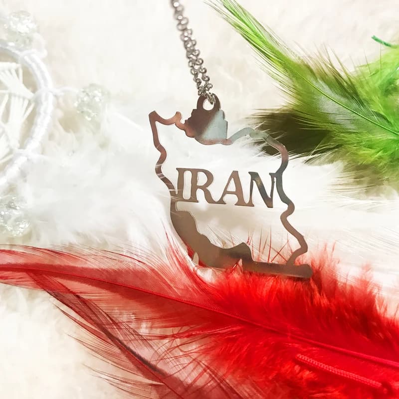 گردنبند مدل ایران کد 01 — تصویر ۳