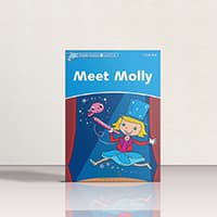 کتاب Dolphin Readers 1 Meet Molly | کتاب داستان زبان اصلی دلفین ریدرز 1 دیدار مولی