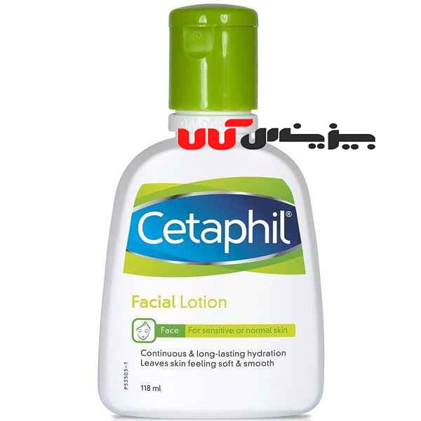 لوسیون مرطوب کننده صورت ستافیل CETAPHIL حجم 118 میل برای پوست نرمال و حساس — تصویر ۲
